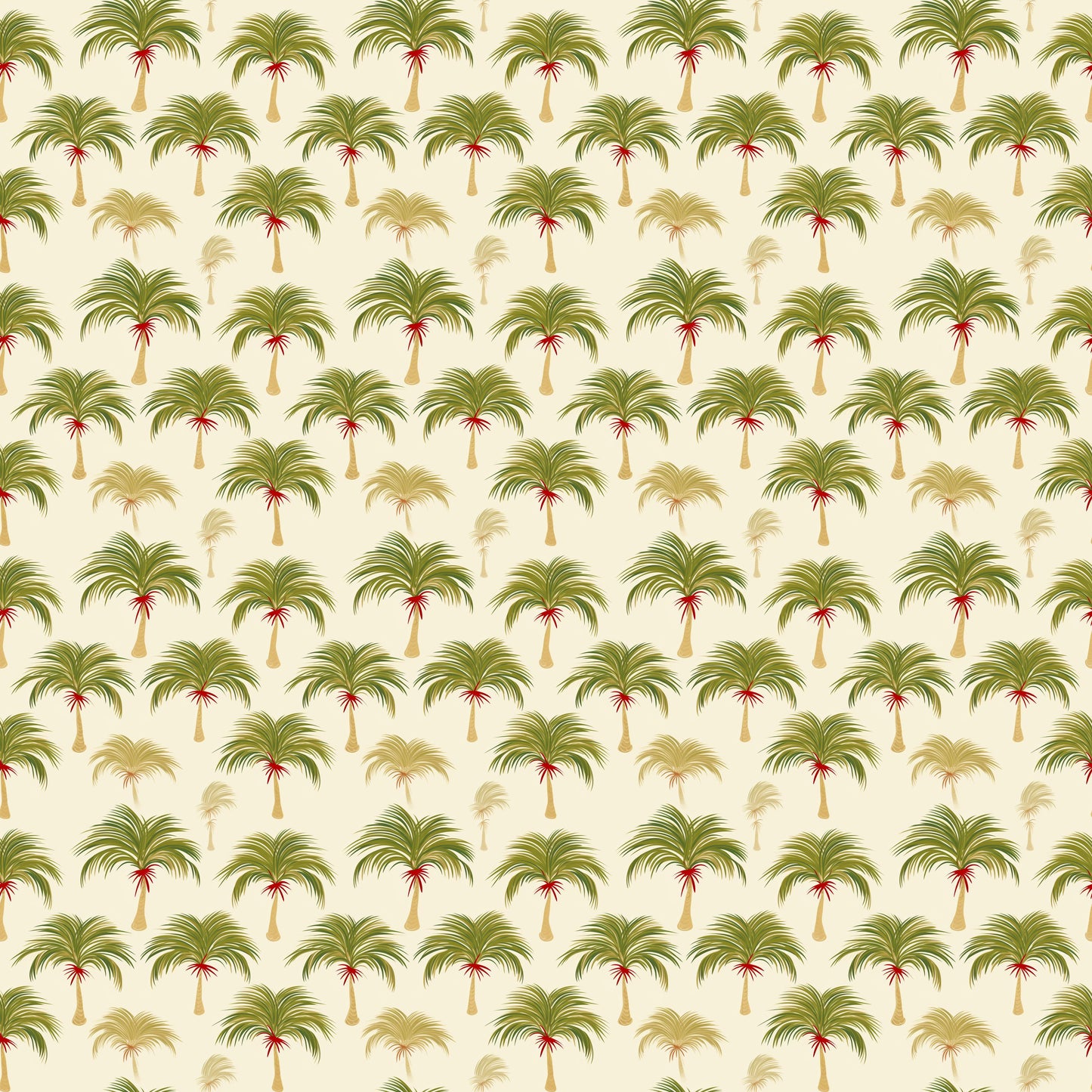 Vintage Palm Tree Brazil Triangle Bikini