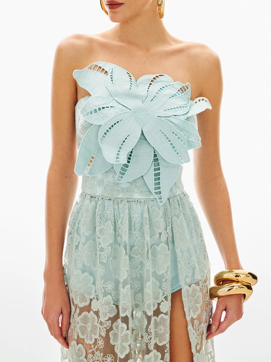 Sandy - Robe Body en Dentelle