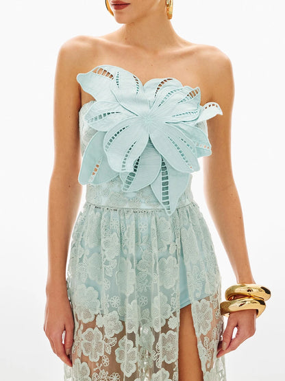 Sandy - Robe Body en Dentelle