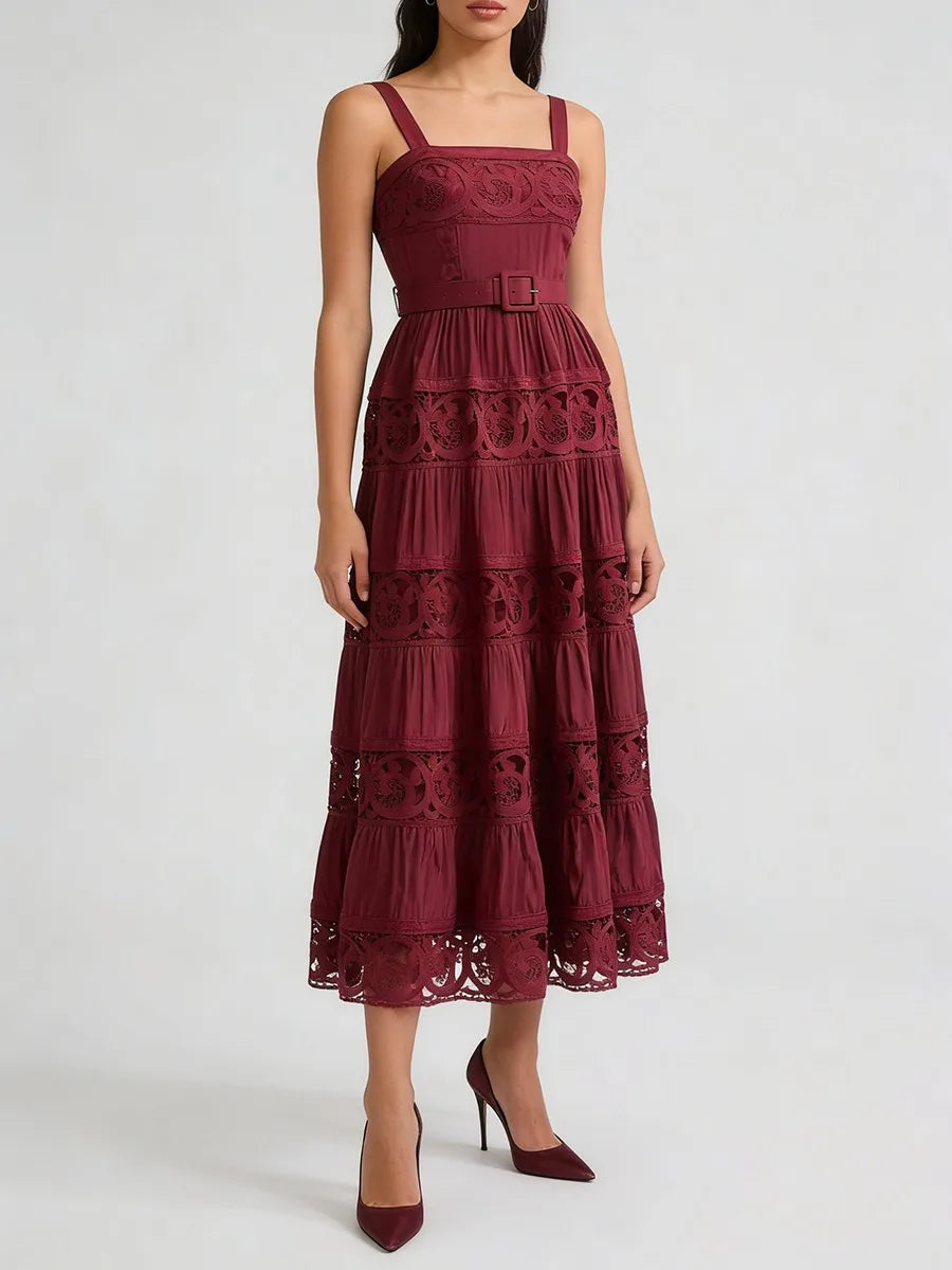 Charlotte - Robe en Dentelle Richelieu