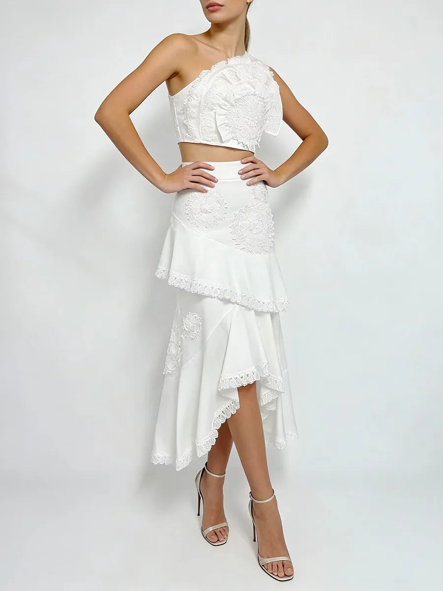 Carmen - Two-Piece Set with Skirt