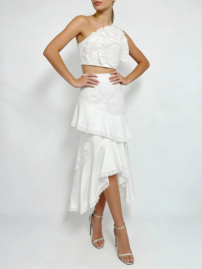 Carmen - Two-Piece Set with Skirt