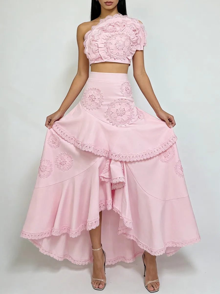Carmen - Two-Piece Set with Skirt