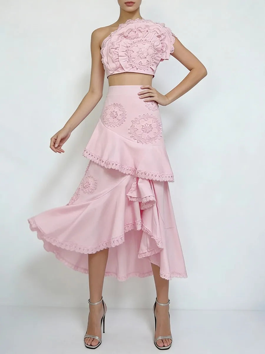 Carmen - Two-Piece Set with Skirt