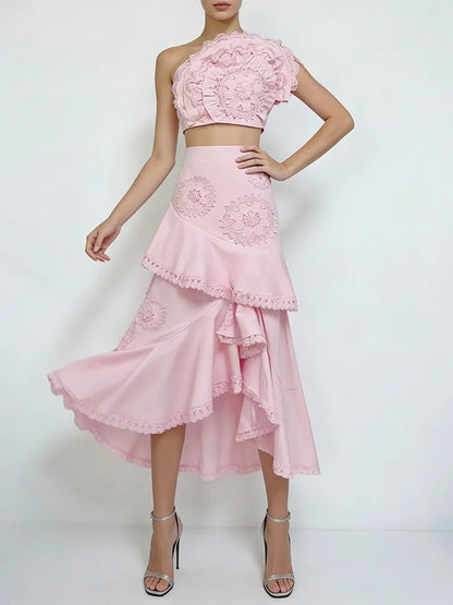 Carmen - Two-Piece Set with Skirt