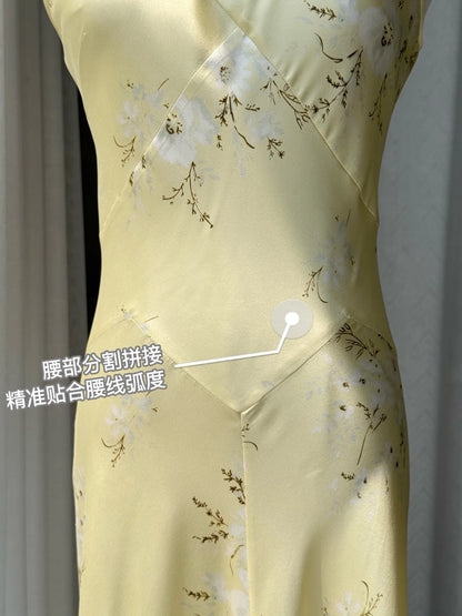 Robe Claire Sans Manches 100% Soie de Mûrier