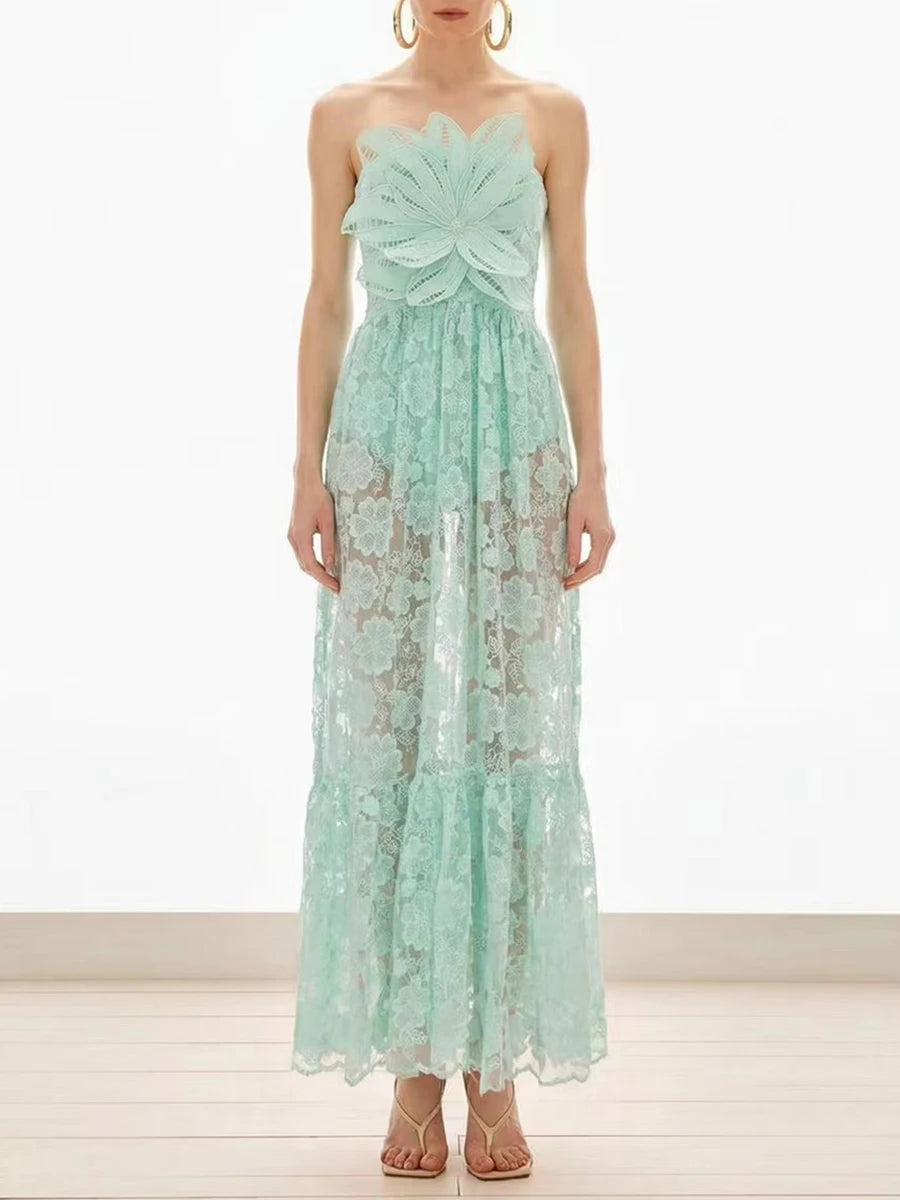 Sandy - Robe Body en Dentelle