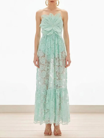 Sandy - Robe Body en Dentelle