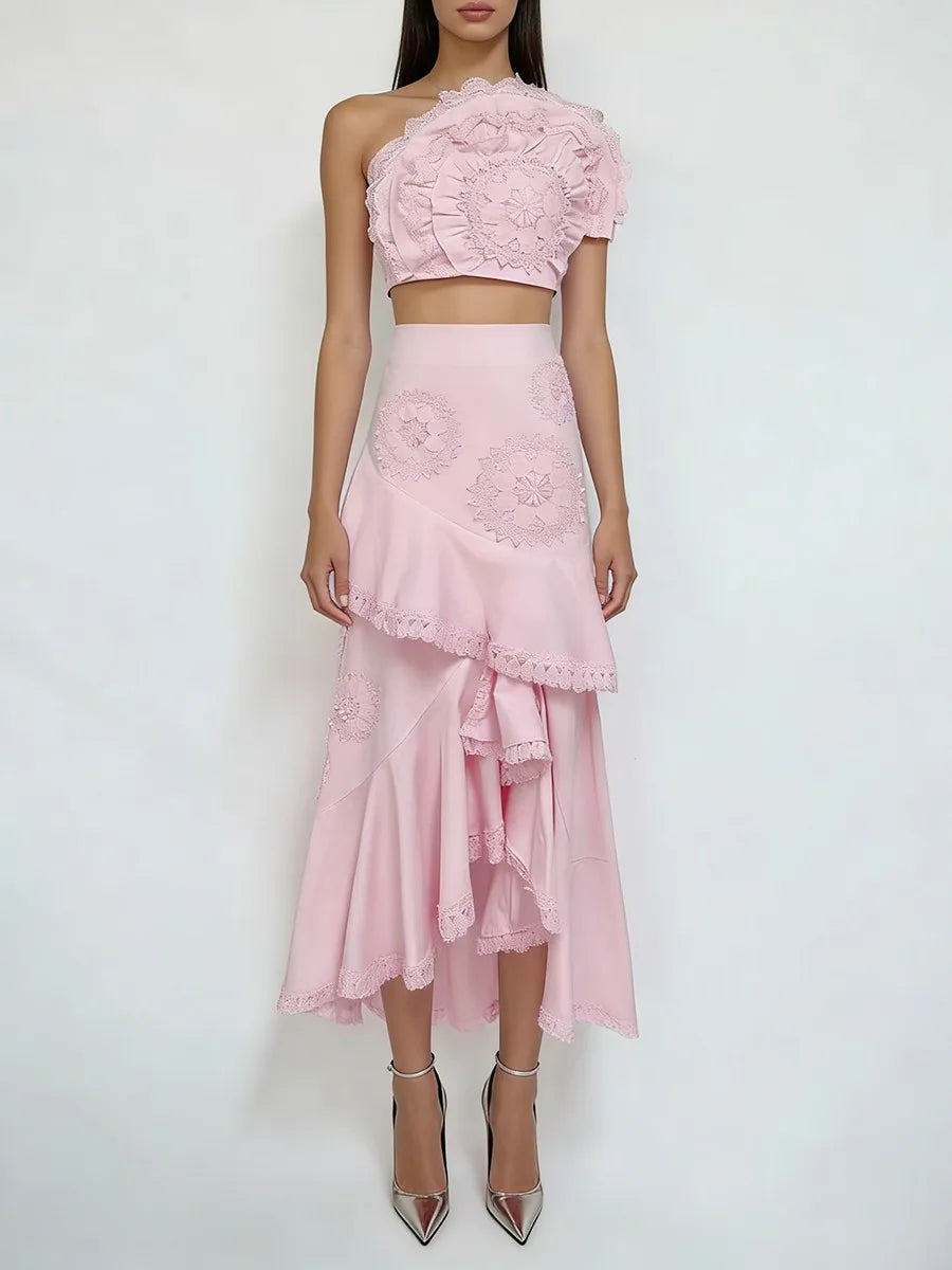 Carmen - Two-Piece Set with Skirt