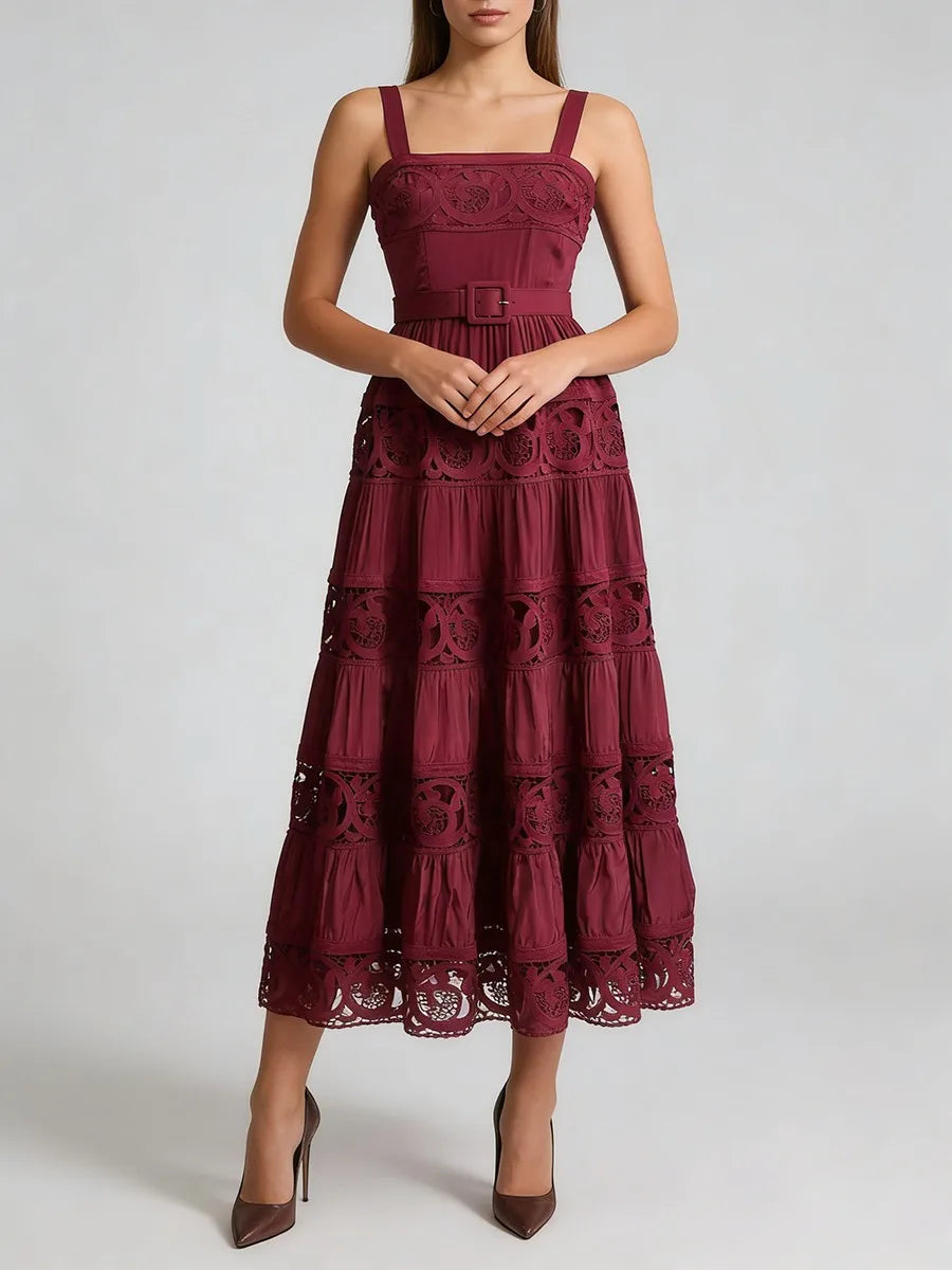 Charlotte - Robe en Dentelle Richelieu