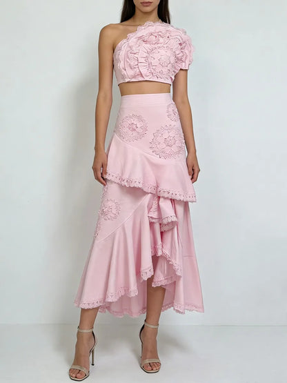 Carmen - Two-Piece Set with Skirt