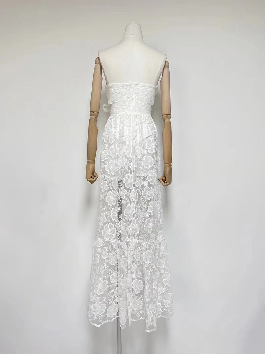 Sandy - Robe Body en Dentelle