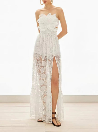 Sandy - Robe Body en Dentelle