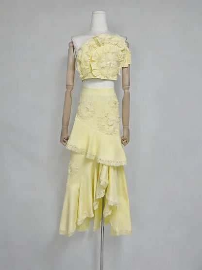 Carmen - Two-Piece Set with Skirt