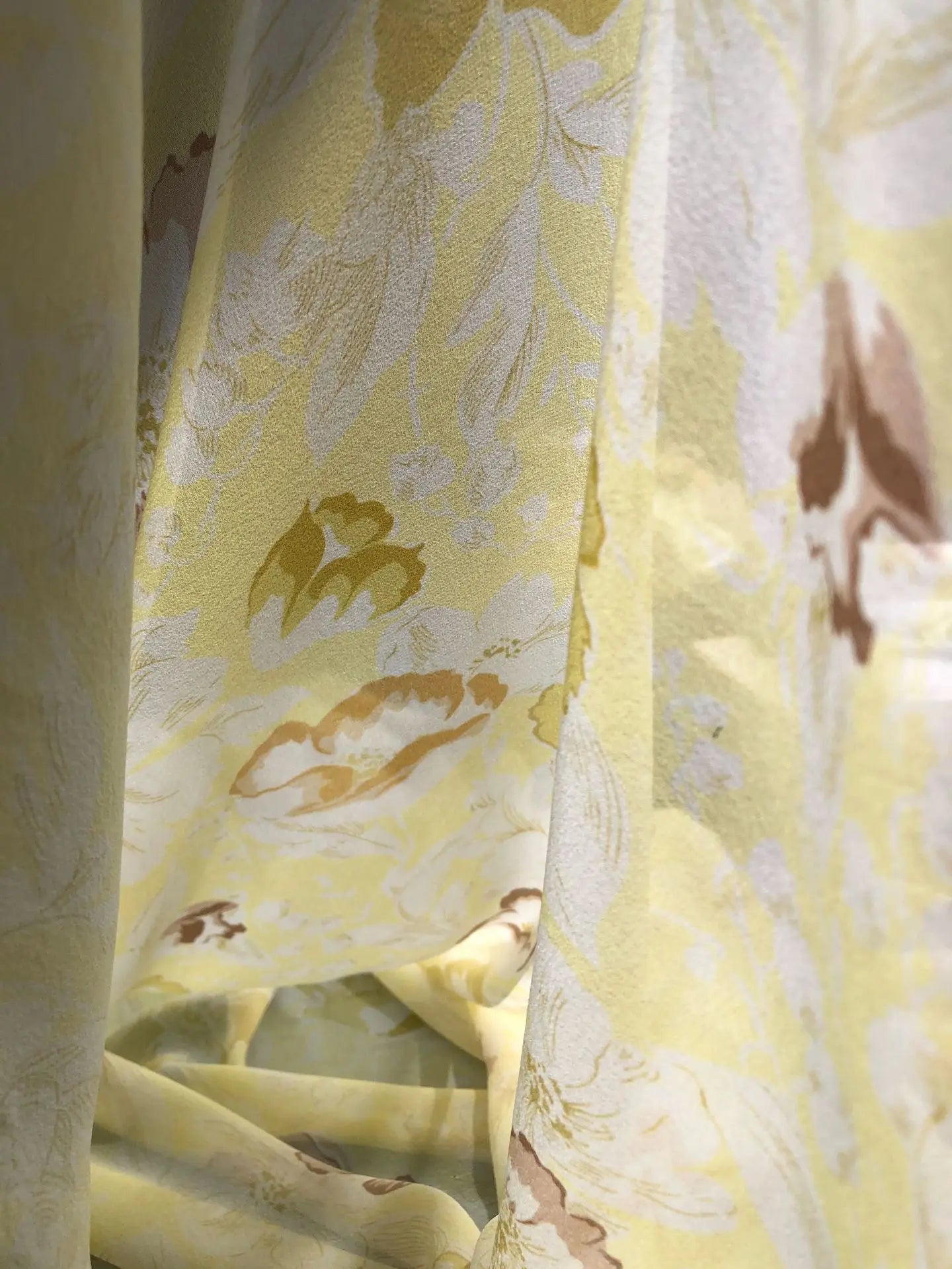 Robe Charlotte Manches À Volant 100% Soie De Mûrier