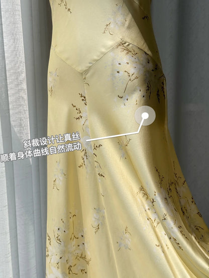 Robe Claire Sans Manches 100% Soie de Mûrier
