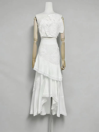 Carmen - Two-Piece Set with Skirt