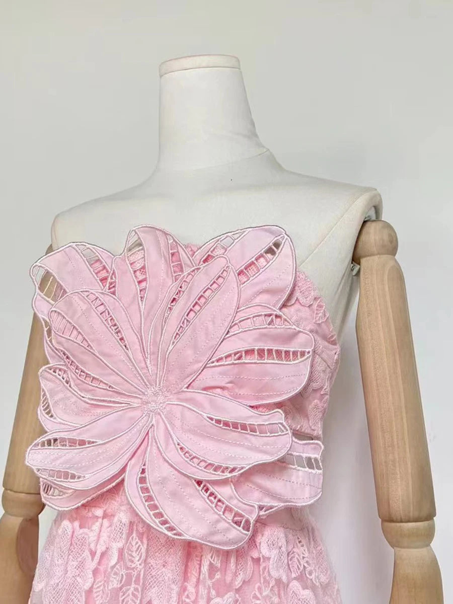 Sandy - Robe Body en Dentelle