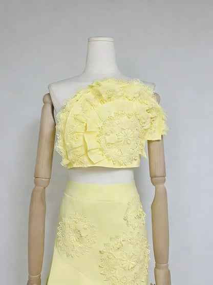 Carmen - Two-Piece Set with Skirt