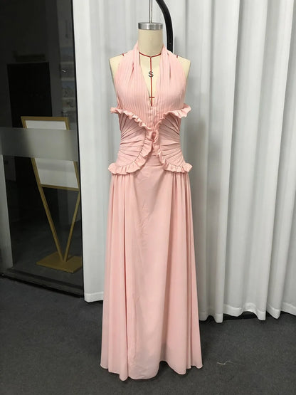 Marianne - Pleated Waist Dress