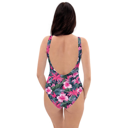 Hawaii Hibicus Flora One-Piece Swimsuit