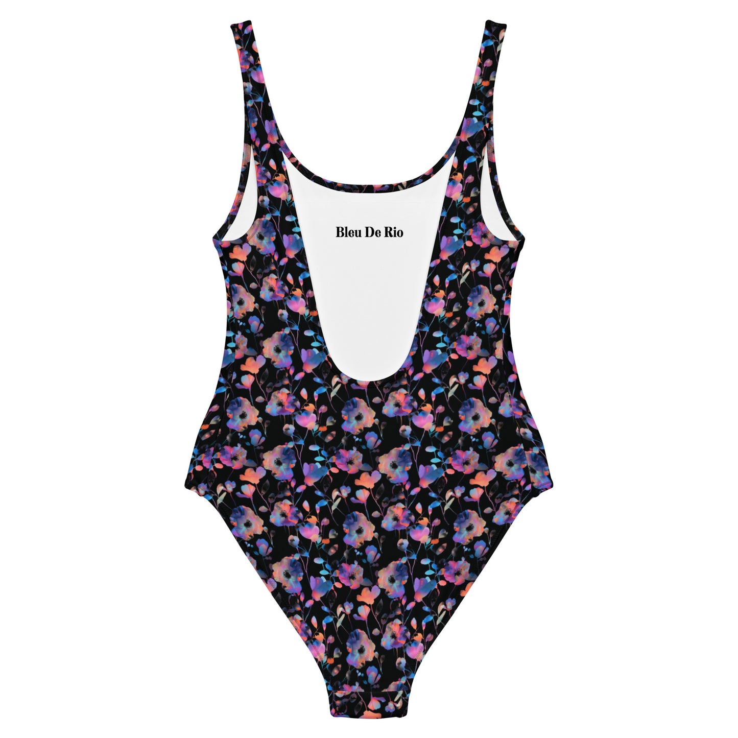 Holographic Flowers One-Piece Swimsuit