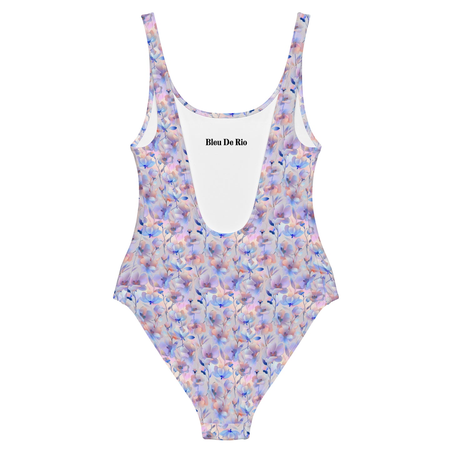 Holographic Fairy Flowers One-Piece Swimsuit