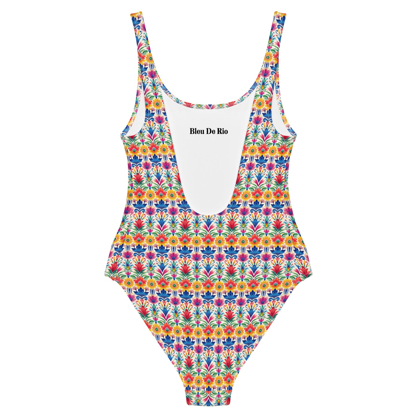 Rio Red And Blue Carnival Brazil One-Piece Swimsuit