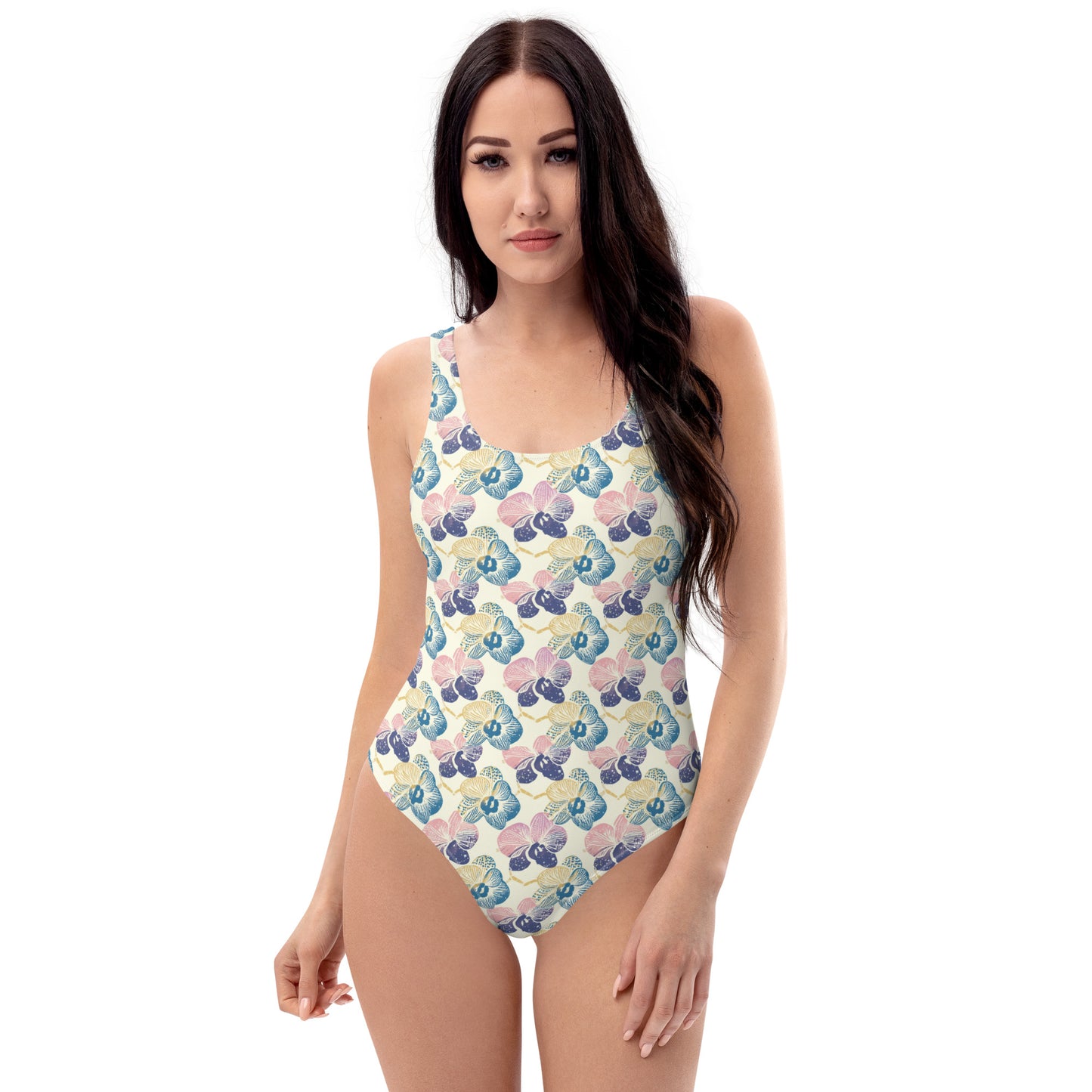 Pastel Orchid Japan One-Piece Swimsuit