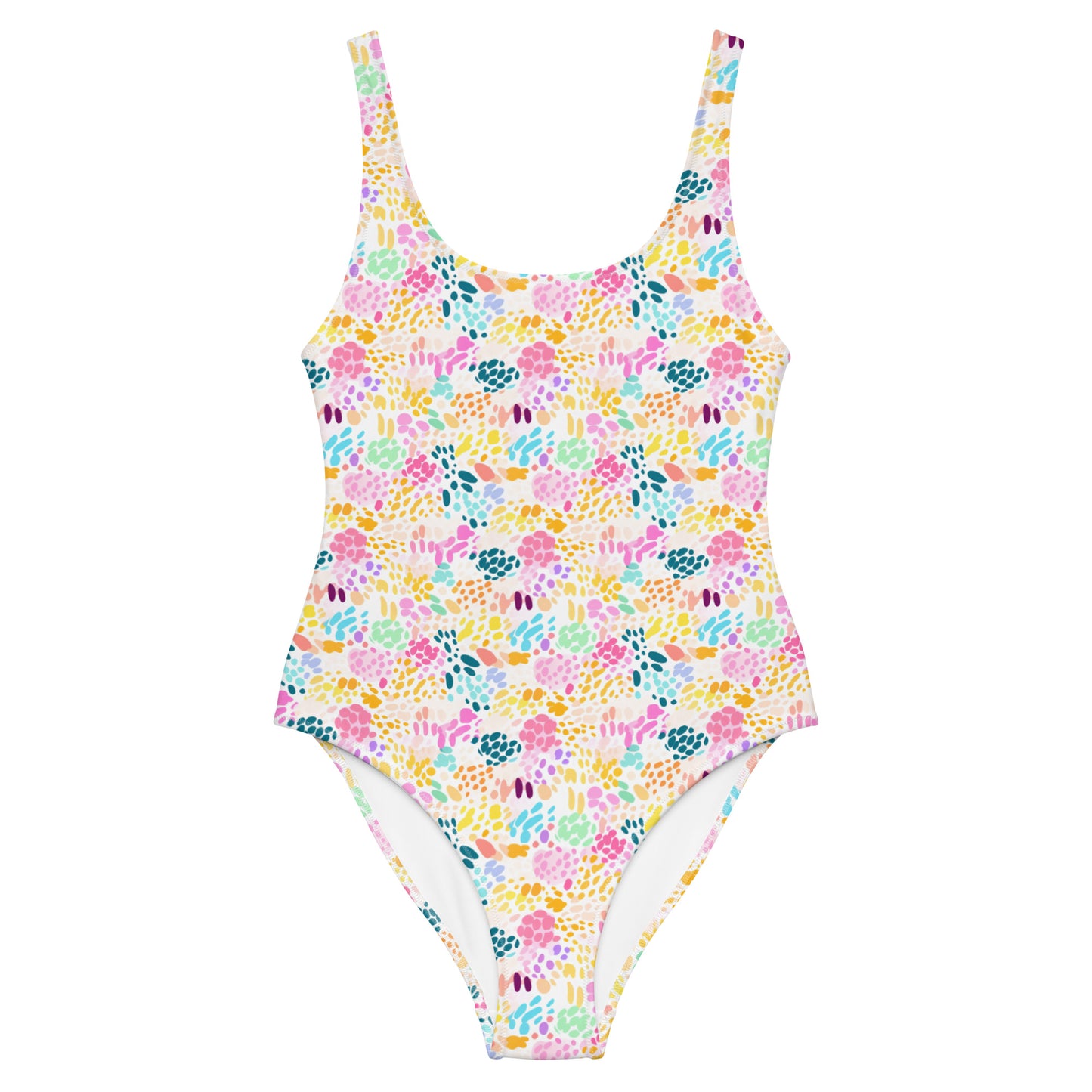 Candy Panther Animal Print One-Piece Swimsuit