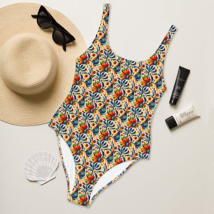 Recife Carnival Brazil One-Piece Swimsuit