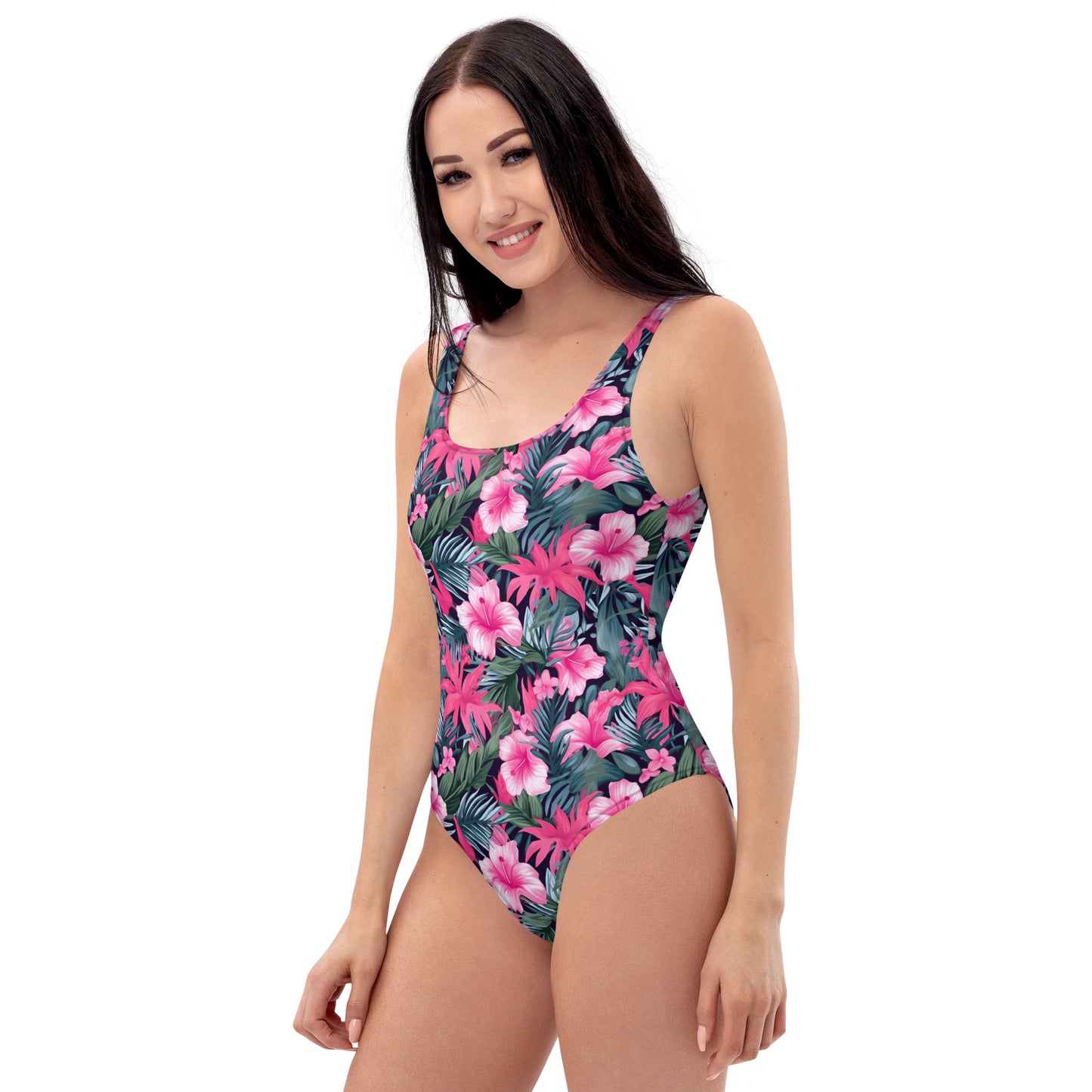 Hawaii Hibicus Flora One-Piece Swimsuit