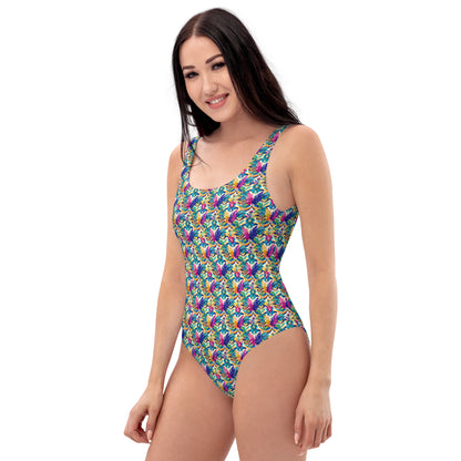 Rio After Party Carnival Brazil One-Piece Swimsuit