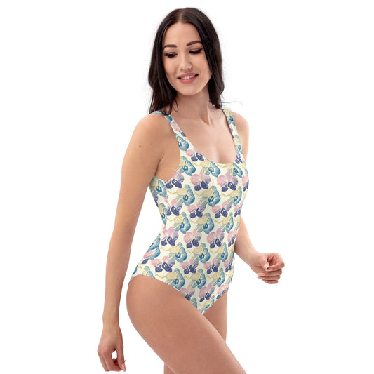 Pastel Orchid Japan One-Piece Swimsuit