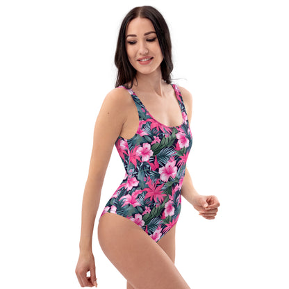 Hawaii Hibicus Flora One-Piece Swimsuit