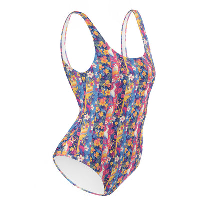 Fleury Perruche Animal Print One-Piece Swimsuit