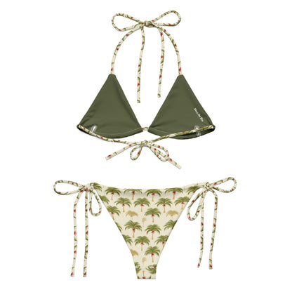 Vintage Palm Tree Brazil Triangle Bikini