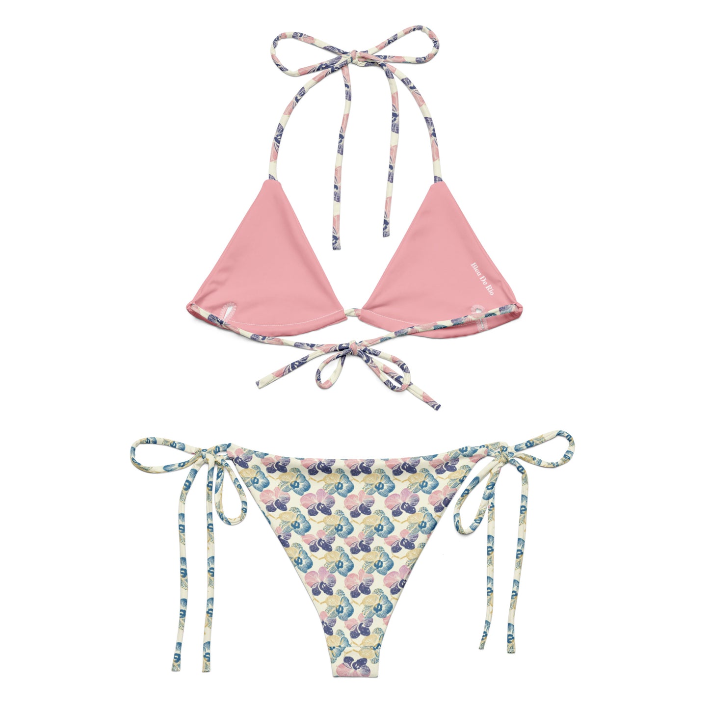 Pastel Japan Orchid Triangle Bikini