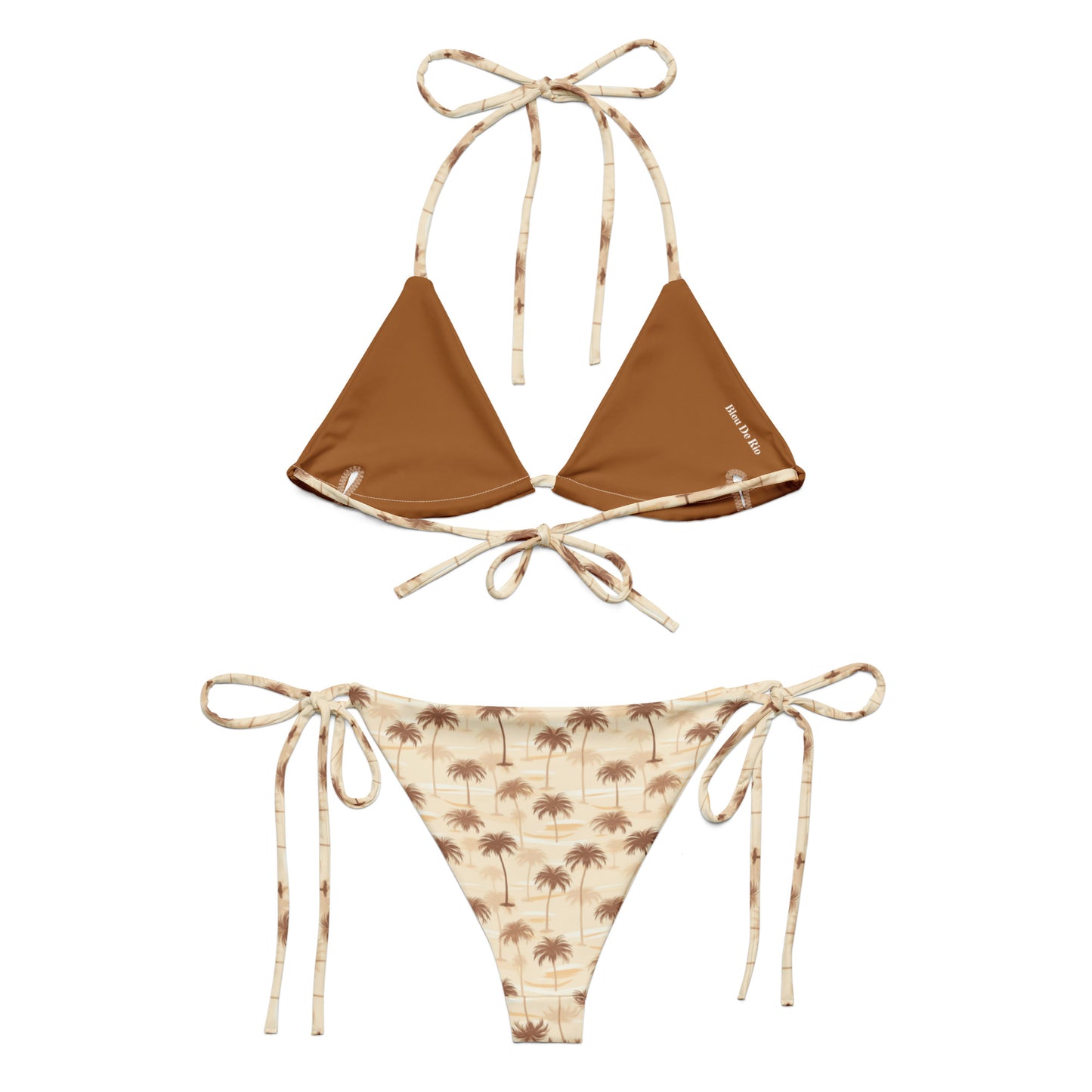 Hawaii Neutral Palm Beach Triangle Bikini