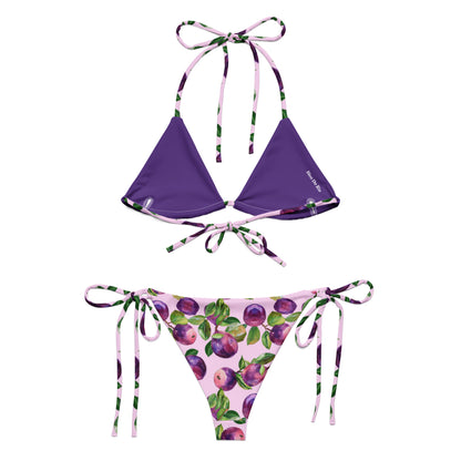 Prune Fruit Triangle Bikini