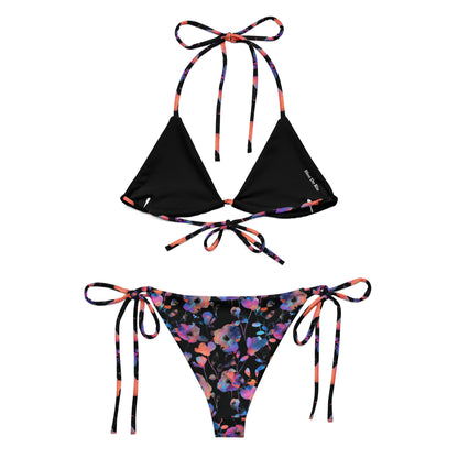 Holographic Flowers Triangle Bikini