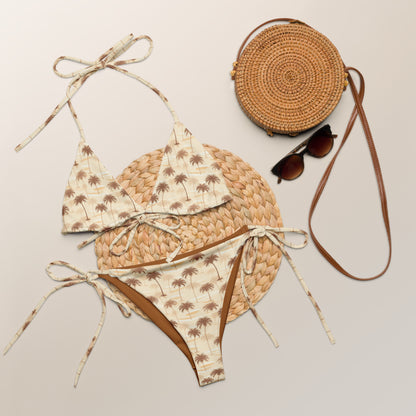 Hawaii Neutral Palm Beach Triangle Bikini