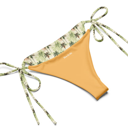 Island Brazil Palm Tree Triangle Bikini