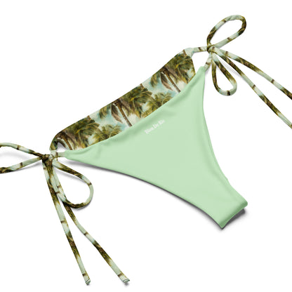 Brazil Spring Coconut Tree Triangle Bikini