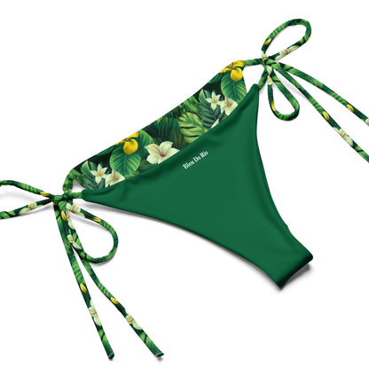 Green Garden Brazil Triangle Bikini