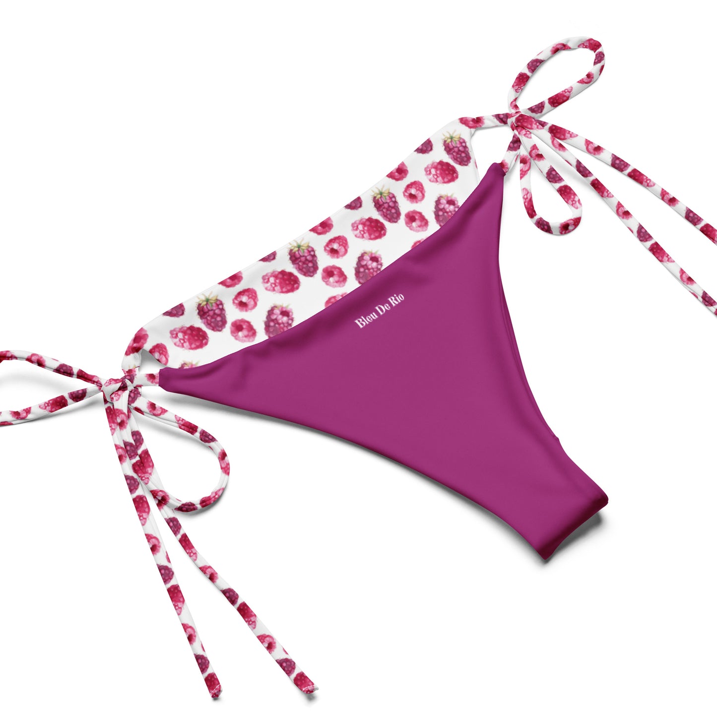 Raspberry Fruit Triangle Bikini