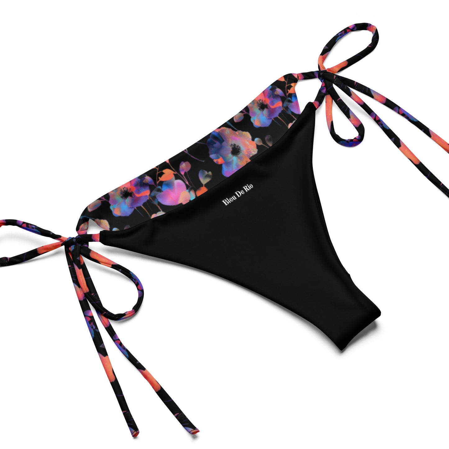 Holographic Flowers Triangle Bikini