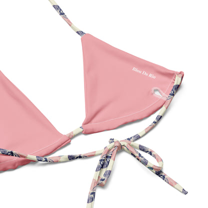 Pastel Japan Orchid Triangle Bikini