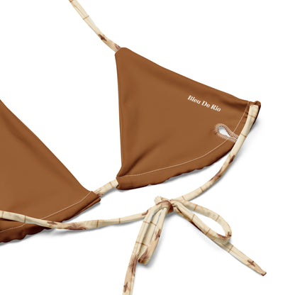 Hawaii Neutral Palm Beach Triangle Bikini