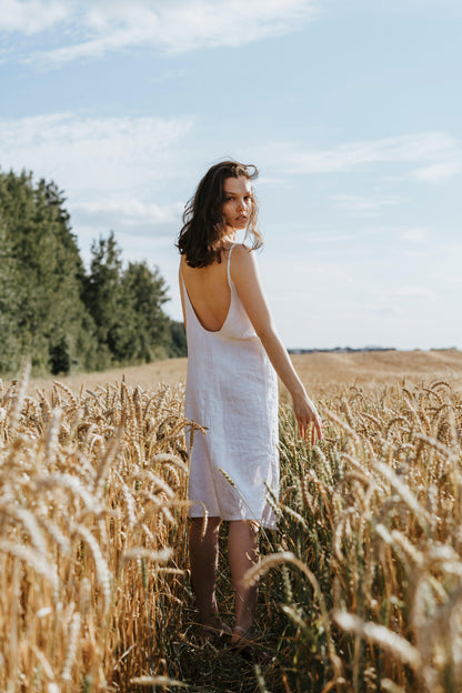 Robe Agatha en lin